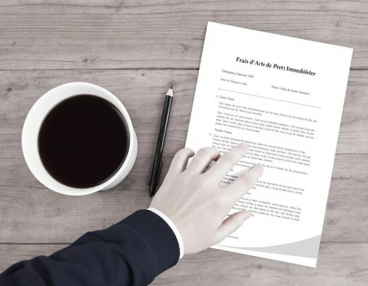 Guide Complet sur les Frais d'Acte de Prêt Immobilier : Définition, Coûts et Informations Essentielles