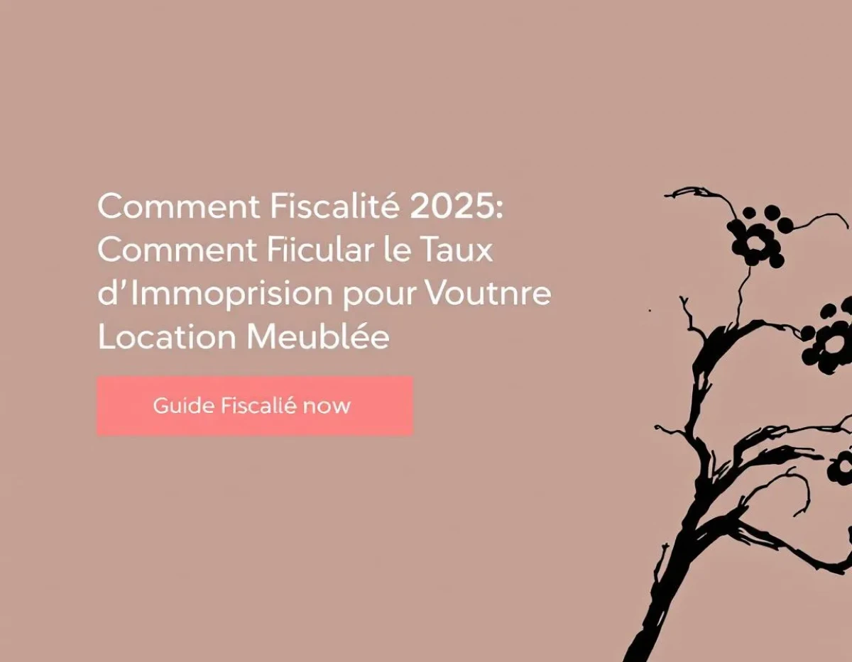Guide Fiscalité 2025 : Comment Calculer le Taux d'Imposition pour Votre Location Meublée