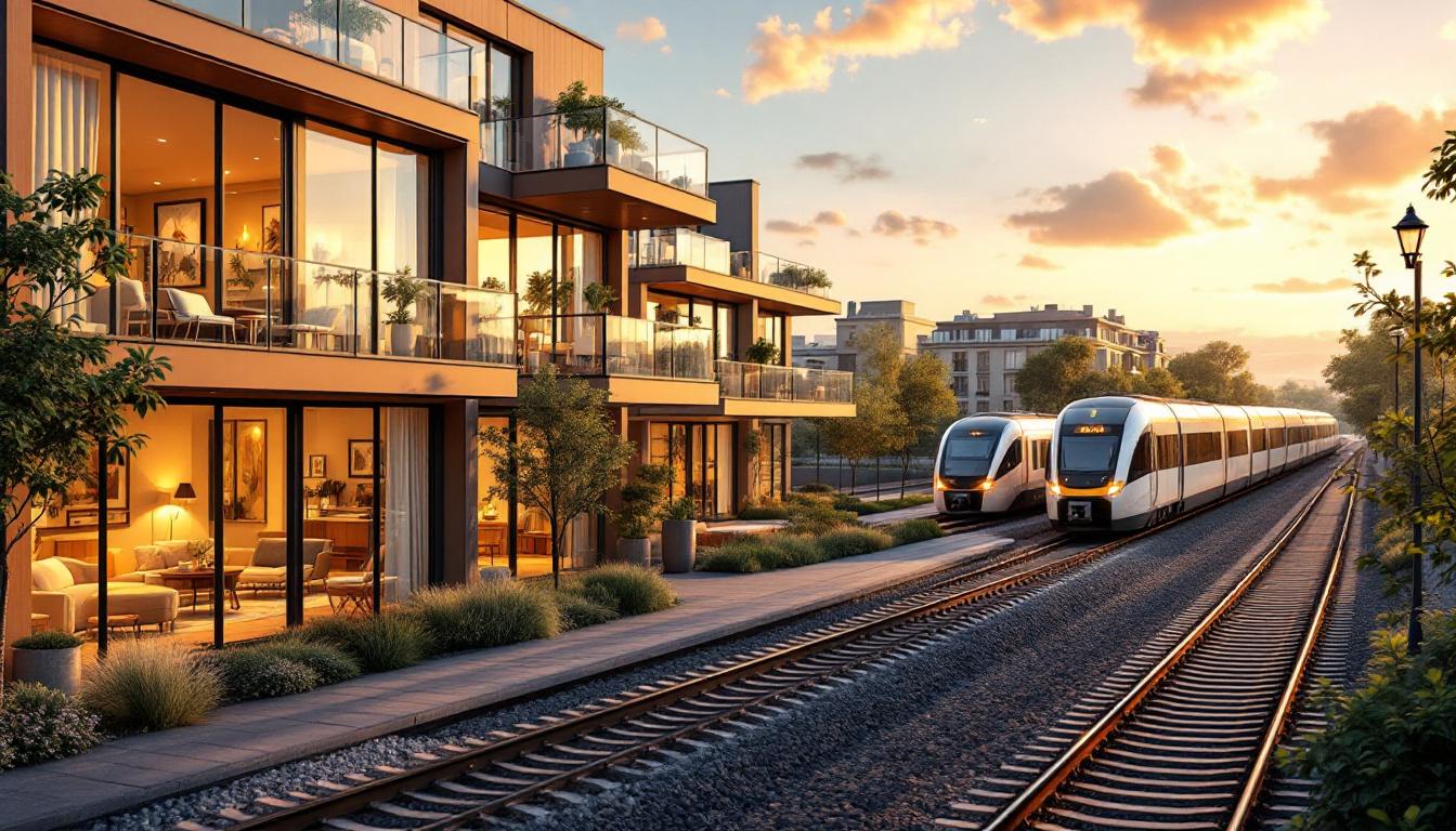 Immobilier et SNCF : pourquoi les prix flambent près des trains
